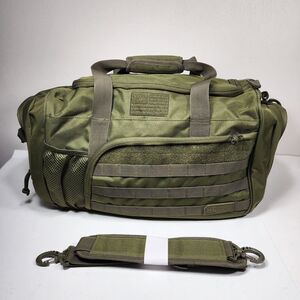 Highland Tactical Duffel Squad 1.0 Heavy Duty Molle Webbing Olive Green (b45)